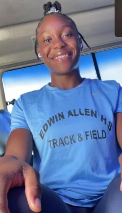  Edwin Allen High’s Alexxe Henry. 