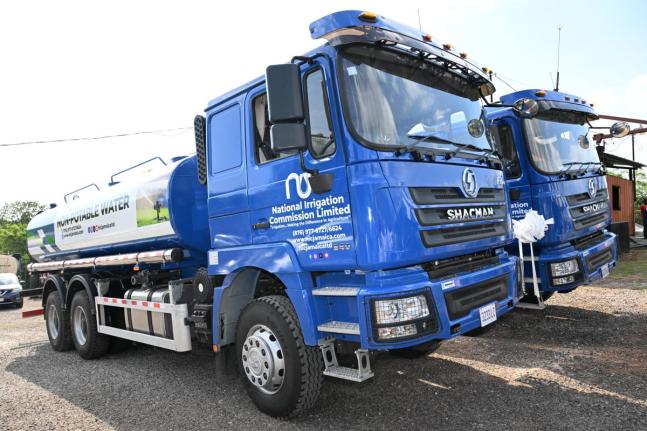 National Irrigation Commission water trucks.