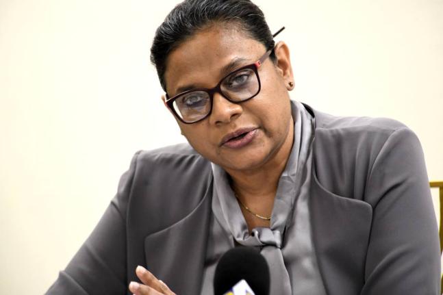 Chief Medical Officer Dr Jacquiline Bisasor-McKenzie.