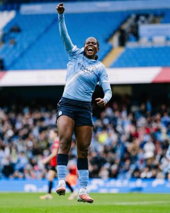 Manchester City’s Khadija Shaw 