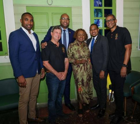 Treasure Beach Food, Rum & Reggae Festival will still receive support from the CHASE Fund, alongside endorsement from Government leaders representing various sectors. Pictured here at the launch event held prior to Hurricane Melissa (from left) Omar Frith,