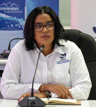 Tamar McKenzie, president of the Jamaica Independent Schools Association.