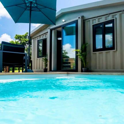 A prefabricated container house