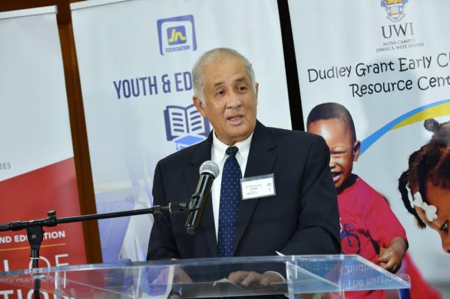 Chairman of the JN Foundation, Parris Lyew-Ayee. 