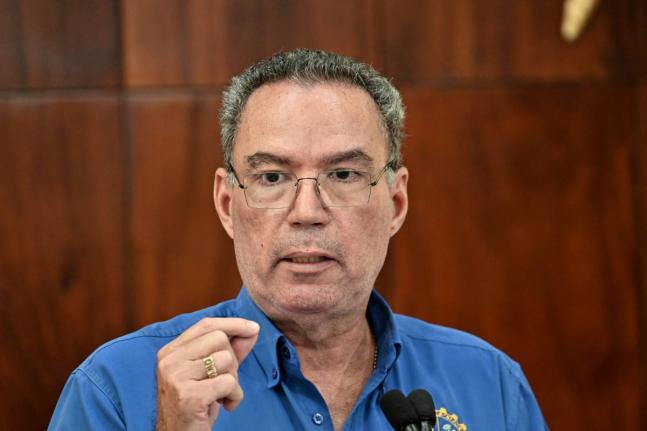 Energy Minister Daryl Vaz.