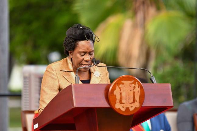 Reverend Dr Elaine McCarthy Nunes. 