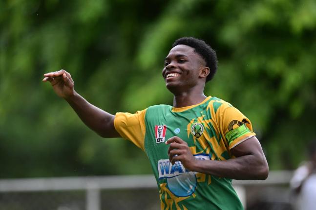 Manning Cup golden boot winner, Kimarly Scott.