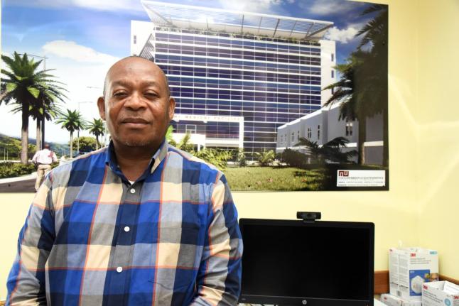 UHWI CEO Fitzgerald Mitchell, who is on three months’ leave.