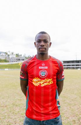 Montego Bay United’s latest signing, 17-year-old Haitian attacker Franco Célestin.