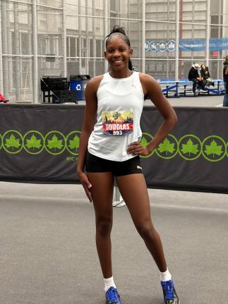Holland High sprinter Shanoya Douglas is one of those athlete’s down to compete on day one of the Carifta Trials on Friday.