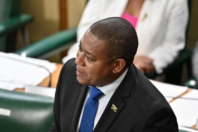 Agriculture Minister Floyd Green.