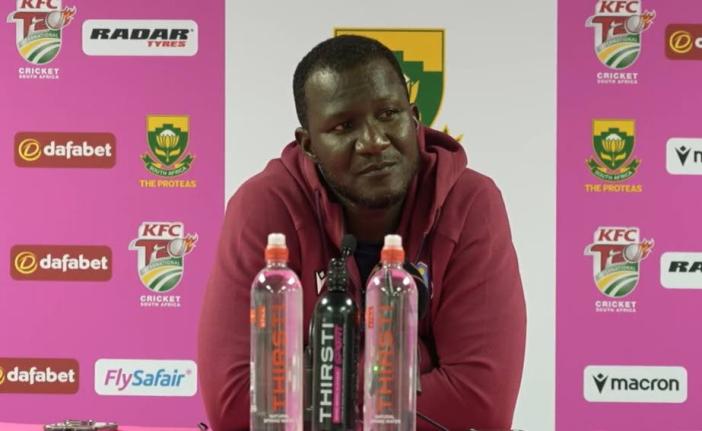 West Indies head coach Daren Sammy