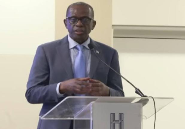 St Lucia Prime Minister Phillip J Pierre.