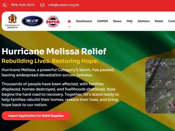 Support Jamaica website.
