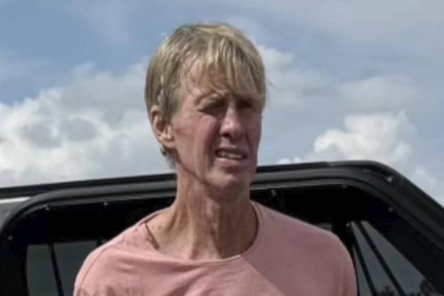 In this imaged released by the Martin County, Fla., Sheriff’s Office, law enforcement officers arrest Ryan Routh, the man suspected in the apparent assassination attempt of Donald Trump, Sunday, September 15, 2024.