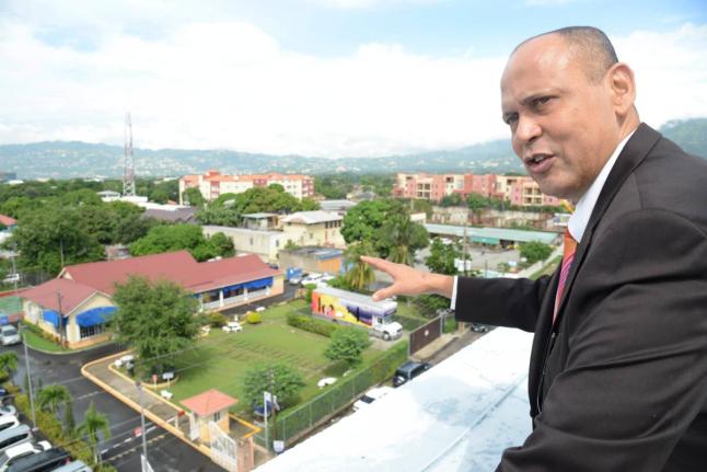 Eric Hosin, acting chief executive officer of the University Hospital of the West Indies. 