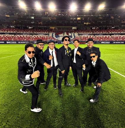 Mexican ska band Out of Control Army is in Jamaica to perform tonight at the Bob Marley Birthday Tribute Concert and also to record an album at Tuff Gong. 