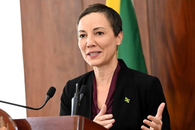 Minister of Foreign Affairs, Senator Kamina Johnson Smith. - File photo.