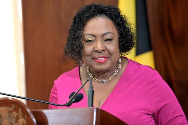 Olivia Grange. - File photo.