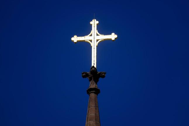 The Cathedral of the Immaculate Conception is seen in Camden, N.J., April 20, 2022. (AP Photo/Matt Rourke, File)
