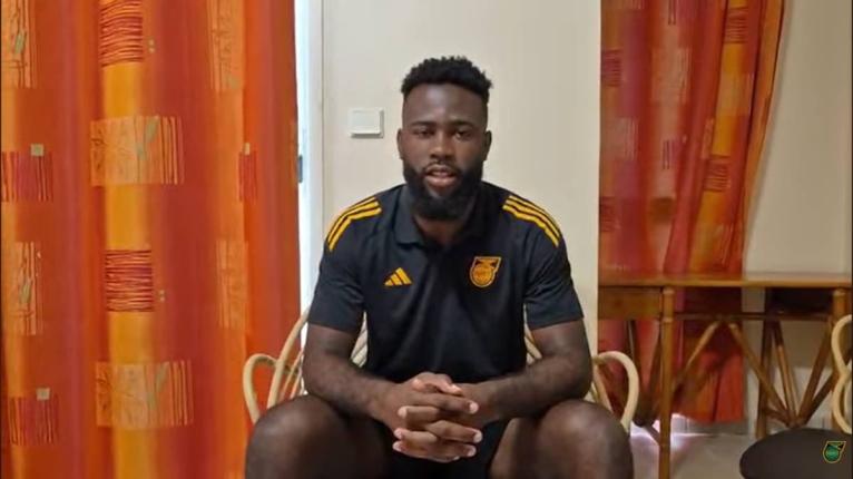 Reggae Boy goalkeeper, Daniel Russell.