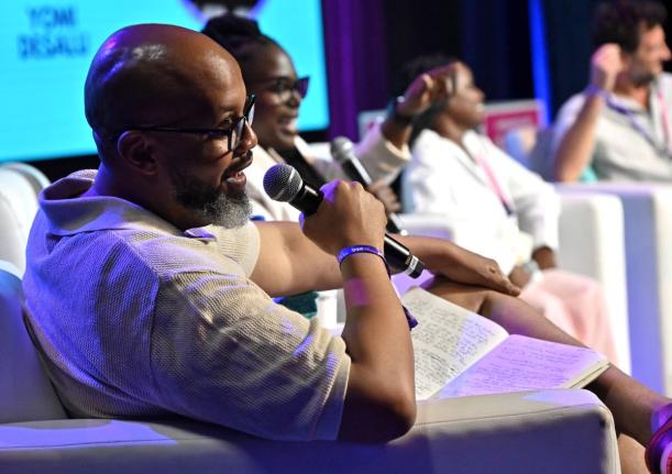 Tuma Basa, director of music culture at YouTube, sharing insights during the ‘Streaming Maths: How to actually make money on Digital Service Providers’ discussion on Thursday.