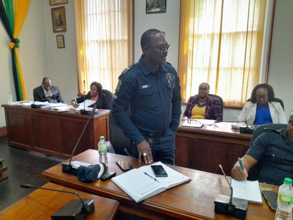 Superintendent of Police Andrew Nish.