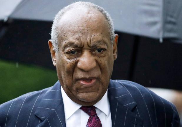 Bill Cosby arrives for a sentencing hearing following his sexual assault conviction at the Montgomery County Courthouse in Norristown in Pennsylvania on September 25, 2018. (AP Photo/Matt Rourke, File)