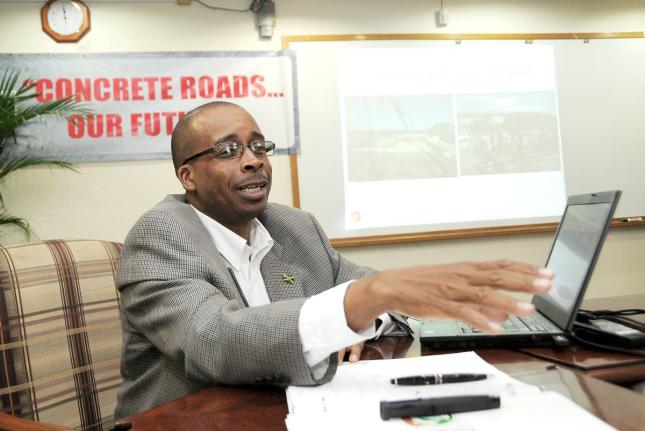 Desmond Young, past president of the Jamaica Institution of Engineers. 